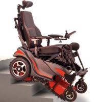 Кресло-коляска ступенькоход Caterwil GTS5 (экокожа), запас хода 40 км.