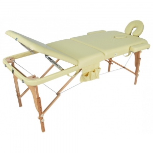Массажный стол складной деревянный Med-Mos JF-AY01 3-х секционный