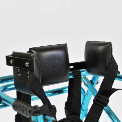 Ходунки для детей больных ДЦП с подлокотной опорой Мега-921