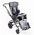 Прогулочное кресло-коляска инвалидное Рейсер+ со встроенными опорами (комплектация "К2")