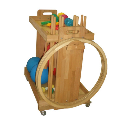 Тележка для хранения гимнастических снарядов, "Я Могу!" Базовое наполнение