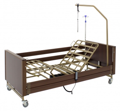 Кровать электрическая Med-Mos YG-1 5 функций (КЕ-4024М-21) Коричневый