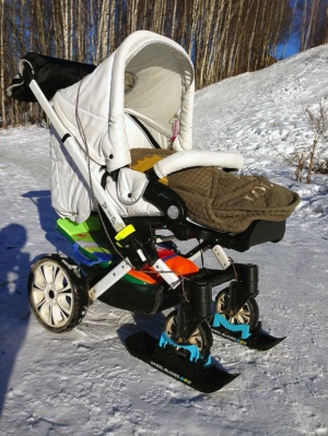 Накладки-лыжи на колеса детских колясок – Фирменный магазин RIKO