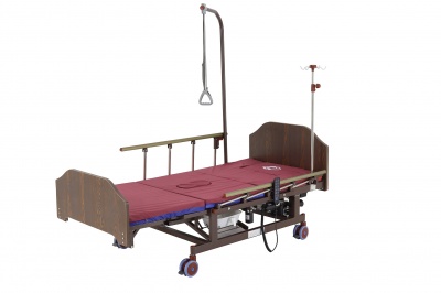 Кровать электрическая Med-Mos DB-11А (МЕ-5228Н-10) ЛДСП Венге с боковым переворачиванием